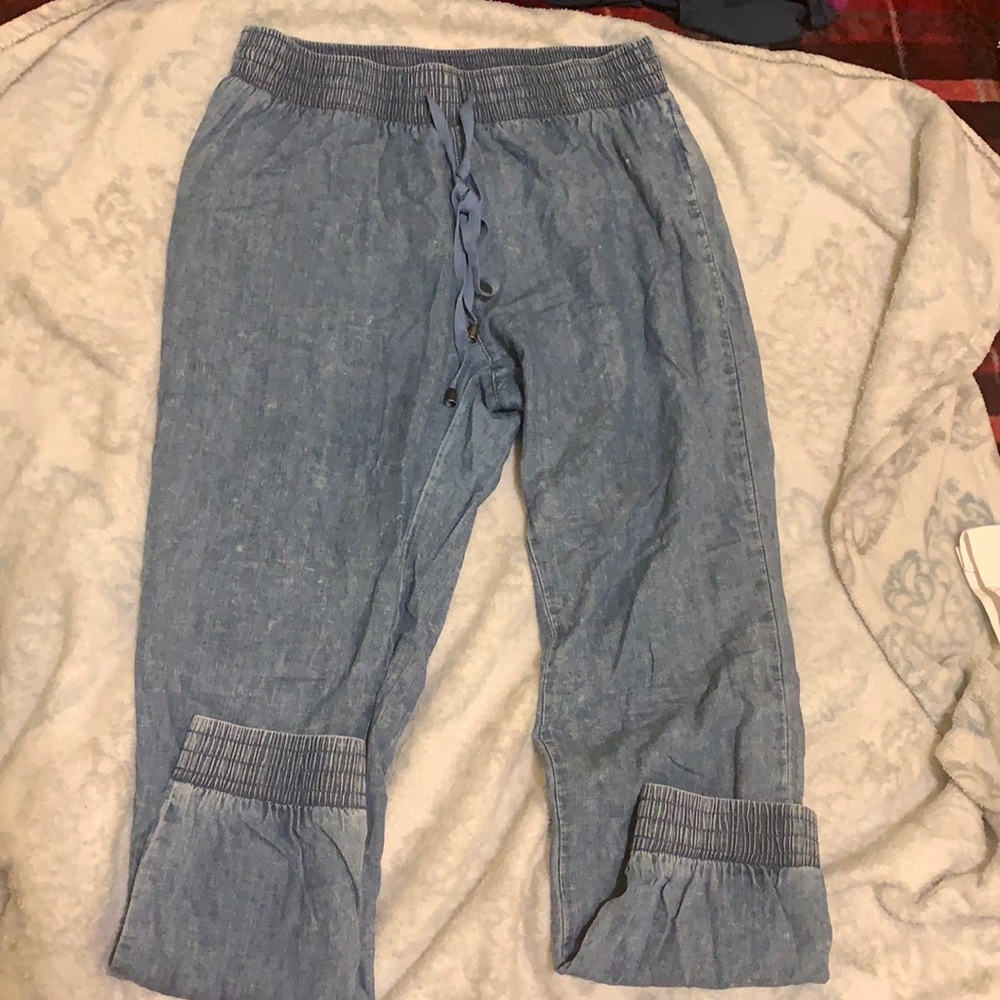 Jean joggers